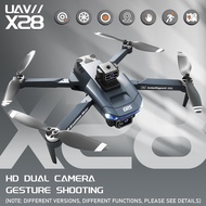Drone with HD Camera 360 Laser Obstacle Avoidance Brushless Motor GPS Return RC Quadcopter Drone Toys X28 RC Drone 5G WiFi 6K