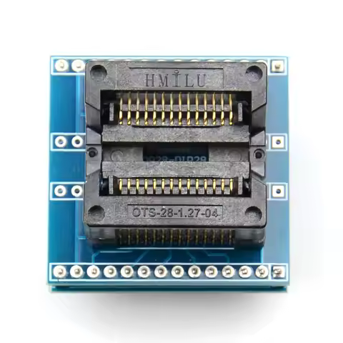 SOIC28 SOIC 28 SOP28 TO DIP28 Programmer Adapter Body Width 7.5MM 300MIL IC SOCKET CONVERTER Test Pr