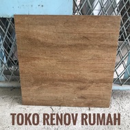 Granit kasar 60x60 motif serat kayu / granit motif urat kayu