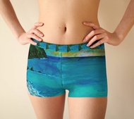內褲外穿 清水斷崖 崇德 四角褲 Cliff Boxer 吸濕排汗 礫灘 海洋