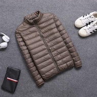 UNIQLO Daily U Home Surplus Light Warm 90 Stand Collar Lightweight Down Cotton Jacket for Men