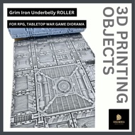 Miniature Grim Iron Underbelly textured roller Ship In 1-3 Days For Do terrain war games trpg warham