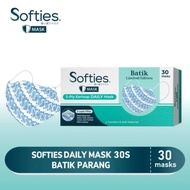 PROMO SPECIAL SOFTIES DAILY MASK / MASKER DAILY 3PLY EARLOOP [isi 30s]