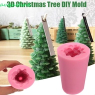 AUGUSTINE Cake Mold Craft Handmade Baking Tools 3D Christmas Tree Fandant Bakeware