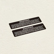 Shock Absorber Modified Warning Sticker Universal Motorcycle Shock Absorber Sticker Warning Reflecti