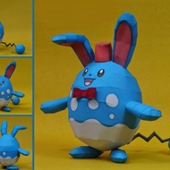 DIY Papercraft Figure Anime Pokemon Azumaril
