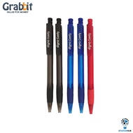 Grabbit Digno Comfy Pen 0.7mm - 5 Pens | Home Office School Stationery | Black,Blue,Red