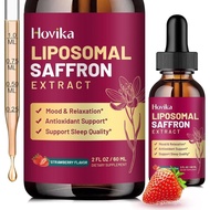 Liposomal Saffron Supplements - 88.5mg Saffron Extract Liquid Drops with , Chamomile, Vitamin C, B6,