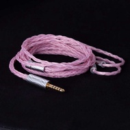 24 Strands Silver Plated mmcx0.78 Pins QDCie80ie500ie900tfzie80a2dc Headphone Upgrade Cable Audio