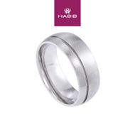 HABIB Titanium Men's Ring 093340922