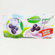 GREENFIELDS YOGURT BLUEBERRY VALUE PACK 2S 250 GRAM