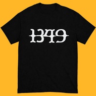 kaos band 1349 White Logo Vintage Retro - Regular & Boxy Unisex T-Shirt band Shirt merchandise