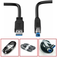 Original Dell USB 3.0 Type a to B Monitor Dock Docking Printer HDD Case USB3.0 6ft Cable Wire PN81N 