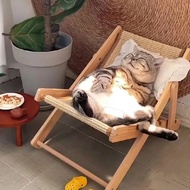 Salu Cat Lounge Swing Chair Cat Chair Cat Scratching Board Cat Nest All In One All Seasons