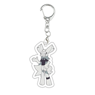Bandai | FPE Skell Game Acrylic Keychain Miss Compass Principal Wolf Teacher Fundamental Paper Educa