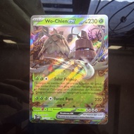 Wo-Chien EX RR 015/071 SV2P Pokemon TCG Indonesia Trading Card Game