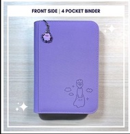 PTCG 飄飄球百變怪 4格卡牌收藏冊連吊飾 4 pocket ditto pokemon binder (購自意大利）
