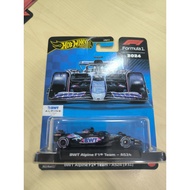 Hotwheels F1 premium BWT Alpine team new 10