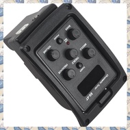 (SDRB) EQ-4T 4 Band Pickup EQ Preamp with Tuner for Acoustic Guitar with LCD Tuner and Volume Contro