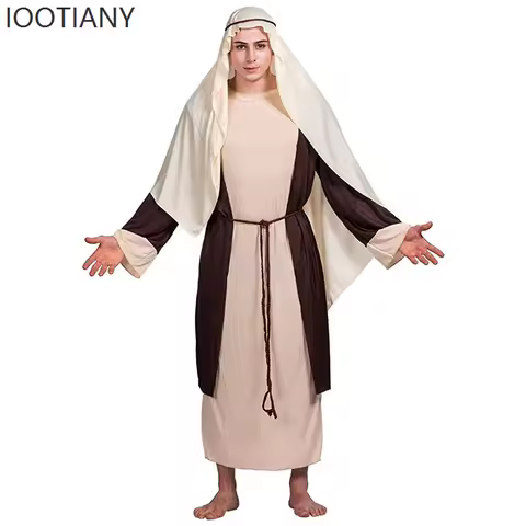 Halloween Saint Joseph Bible Religious Arabic Costume Dubai Businessman Cosplay Costume Holiday Part