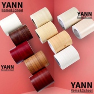 YANN Wood PVC Skirting Line Vinyl Decals Waterproof Baseboard