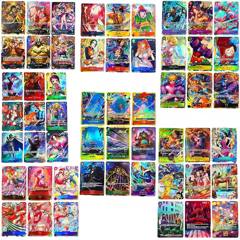 54pcs/set One Piece OP07 TCG OPCG Replica Japanese Version Boa Hancock Sanji Aramaki Nami Doflamingo