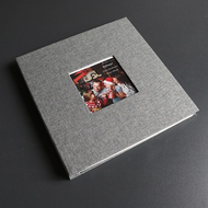 Linen DIY Self Adhesive Photo Album Photo Book Scrapbook Wedding/Baby Album 3R/4R/5R Birthday Gift A