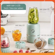 [HOT] Genuine Chinese domestic 3-jar multi-function blender, meat grinder, garlic grinder, chili gri