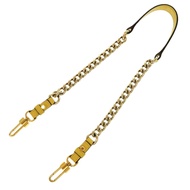 Delvaux 短鏈條皮革包，成色極佳，配以黃金五金件和金色肩帶，1735 [二手]