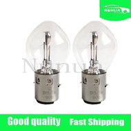 2PCS Halogen Headlamps Bulbs ATV Moped Scooter Lights 12V 35W B35 BA20D