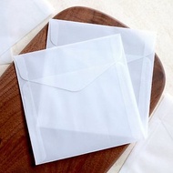 半透明信封袋 12cm正方形 信封 硫酸紙 透明信封 卡片包裝