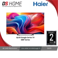 Haier H50S80FUX / H55S80FUX / H65S80FUX / H75S80FUX Google TV | H65S75EUG 65" Android 4K UHD QLED HD