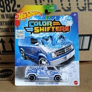 Hot Wheels 77 Dodge Custom Van Color Shifters