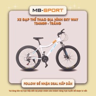 [T24M09-1] SKY WAY 24inch Steel Frame Mountain Sports Bike 12 Months with Accessory Set