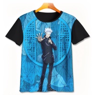 Jujutsu Kaisen Anime Cartoon 3D Children's T-Shirt - Gojo Satoru v2 Premium Children's Clothing Ages