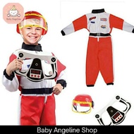 F1 Racer Kids Occupation Costume F1 HS Racer Professional Children's Costume