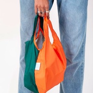 英國Kind Bag-環保收納購物袋-小-橙綠