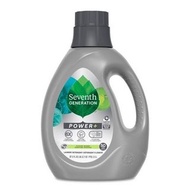 Seventh Generation Power+ Liquid Laundry Detergent 強效深度潔淨洗衣液 87.5 fl oz / 2.5L【732913450701】