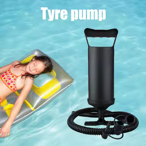 Manual Air Pump Fast Inflation Inflatable Hand Pump Two-Way Handheld Inflatable Air Pump for Swimmin