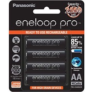 Panasonic Eneloop pro 2500mAh 4xAA rechargeable battery original