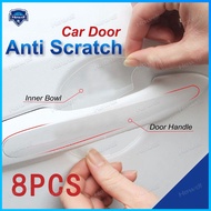 8PC/SET Universal  Car Door Handle Stickers Car Handle Protection Car Handle Anti Scratch Stickers