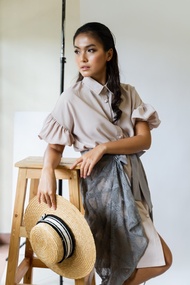 Jolie Clothing Senka Dress / Dress Wanita / Midi Dress