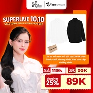 [Vo Ha Linh × DWIN] DWIN basic plain long-sleeved shirt for men and women made of high-quality anti-