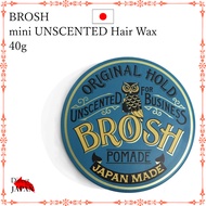 BROSH mini UNSCENTED Hair Wax 40g