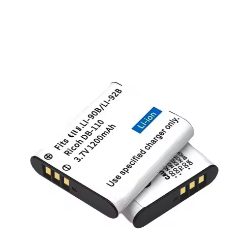 New 3.7V 1200mAh Li-90B/LI92B DB-110 Camera Battery for Ricoh GRⅢ G900 WG-6 GR3 GRⅢ X GR3X TG6 TG5 S