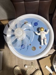 太空主題吊扇燈連太空人公仔