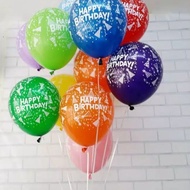 [20 pcs] inflatable birthday decoration rubber balloons