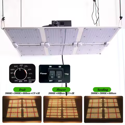 2025Latest Quantum Tech Grow Light LED Board 3000K 5000K Mix 660nm UV LM301H Evo For Indoor Growth V