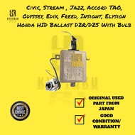 KYOYOKU-Civic, Stream , Jazz, Accord TAO, Odyssey, Edix, Freed, Insight, Elysion Honda HID Ballast D
