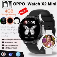 For OPPO Watch X2 Mini Smartwatch HD AMOLED 4GB Memory Player Bluetooth Network Sharing APP Store Ch